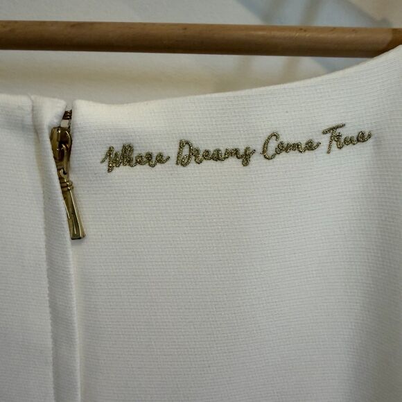 Disney Parks The Dress Shop Fantasyland White Castle Dress Womens Small Party - Picture 7 of 13